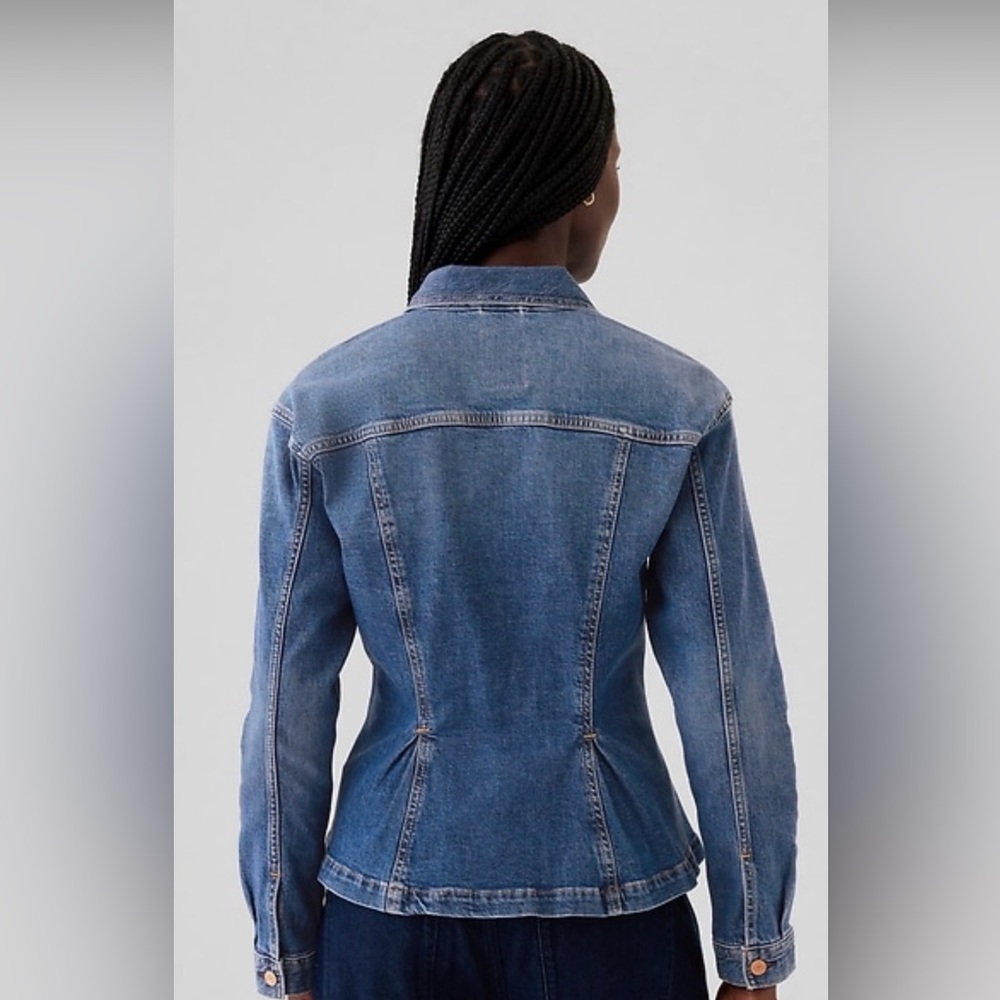 Gap Medium Wash Denim Jacket - image 6